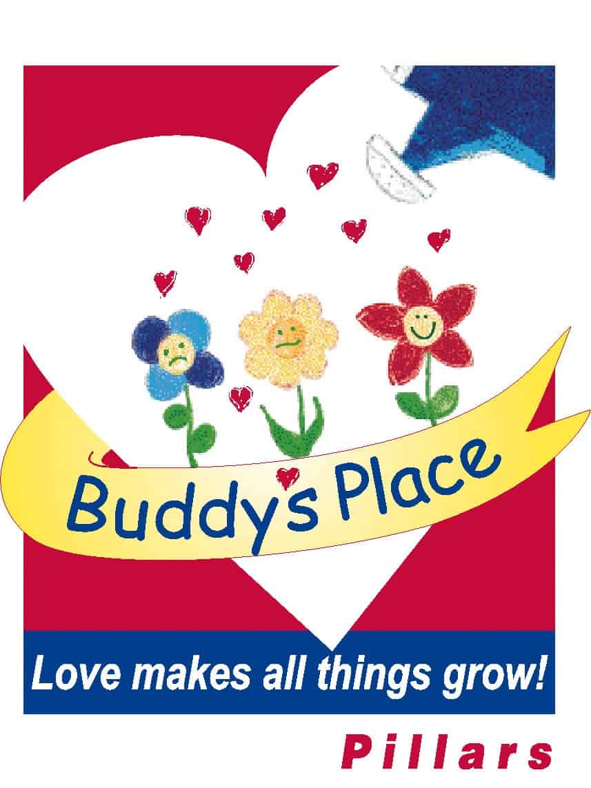 Buddy's Place Illustrated Logo Graphic