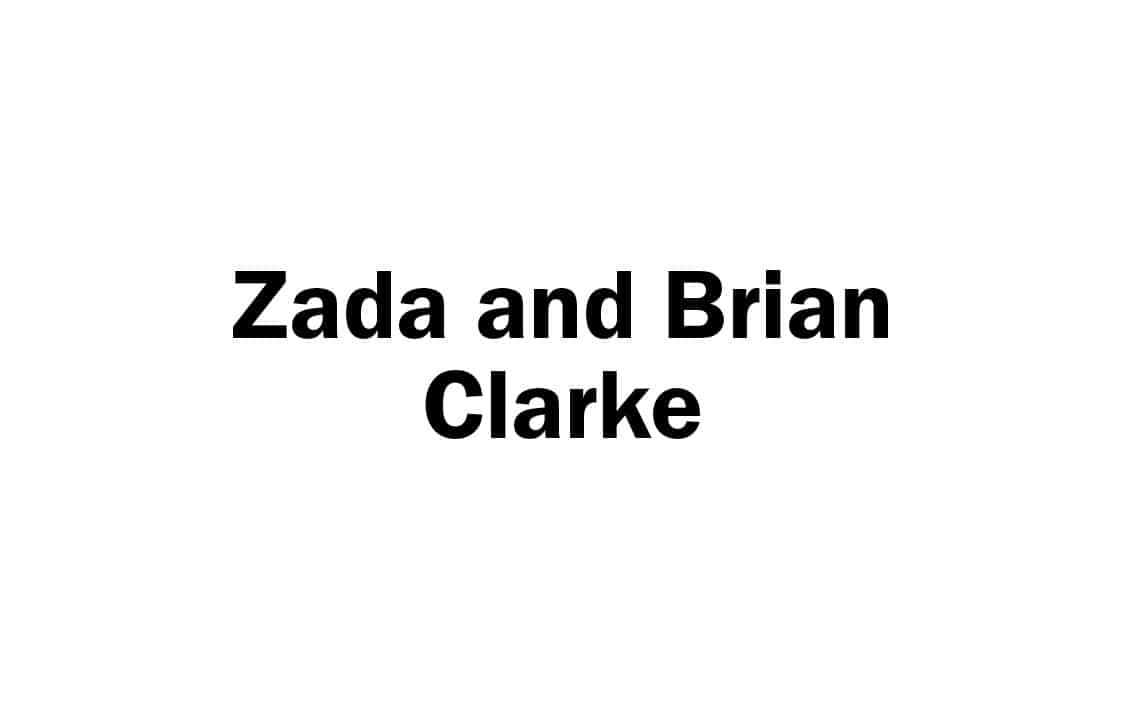 Zada and Brian Clarke names