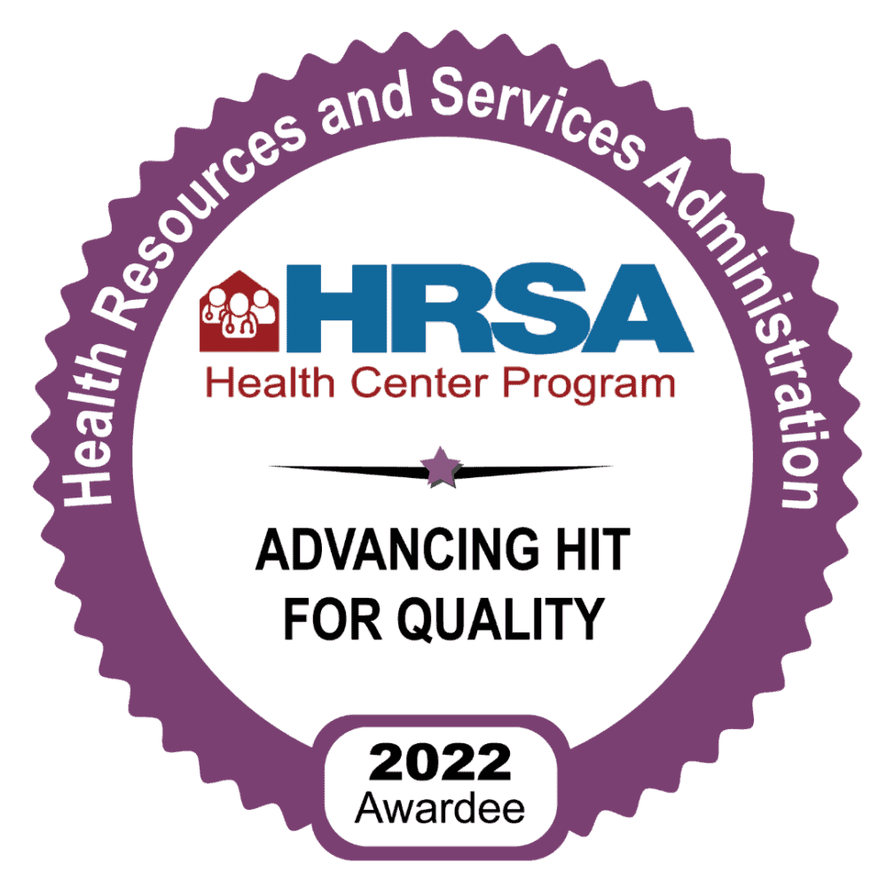 HRSA Advancing HIT for Quality Seal 2022