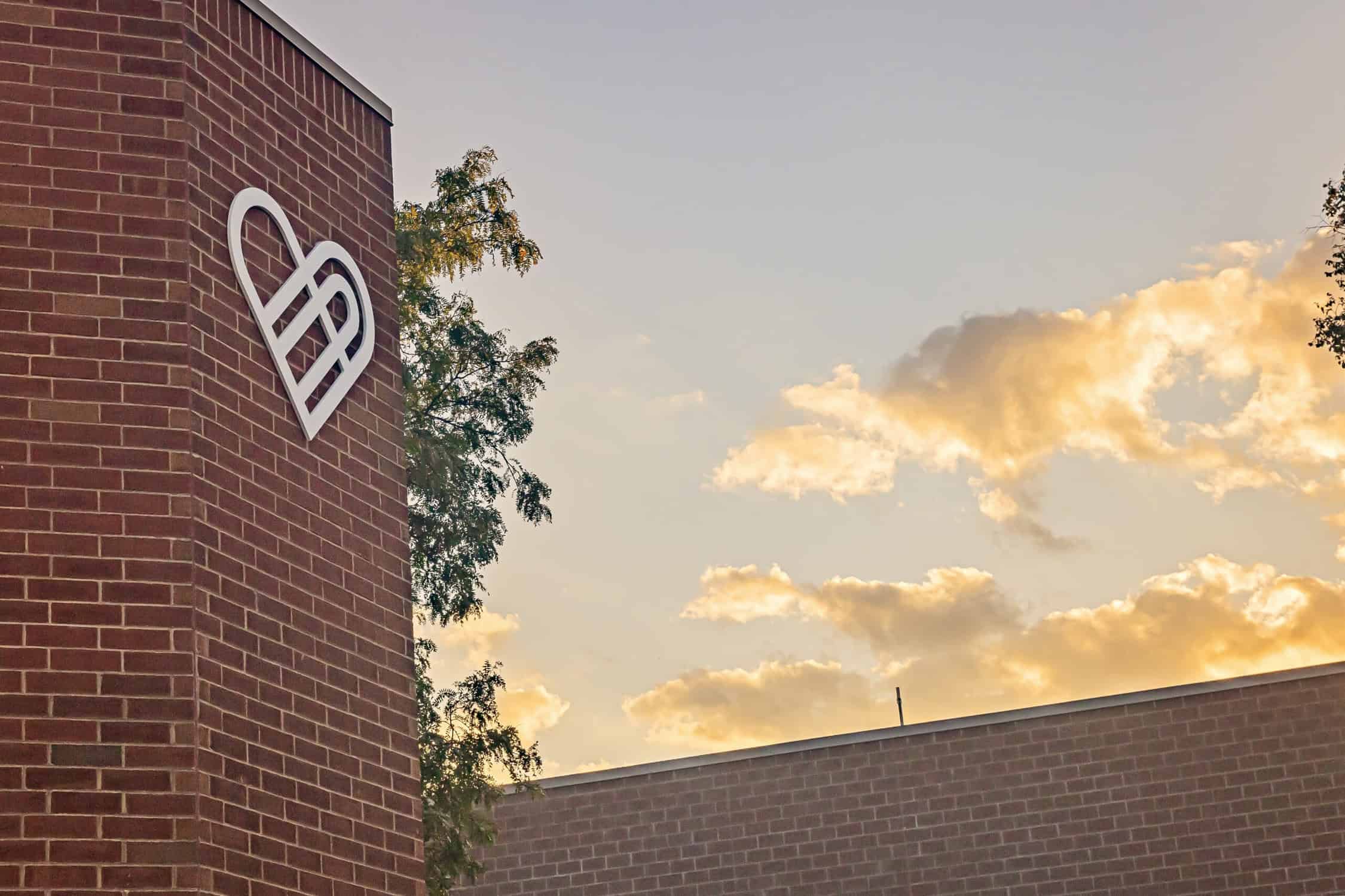 Sunset over PCH Logo